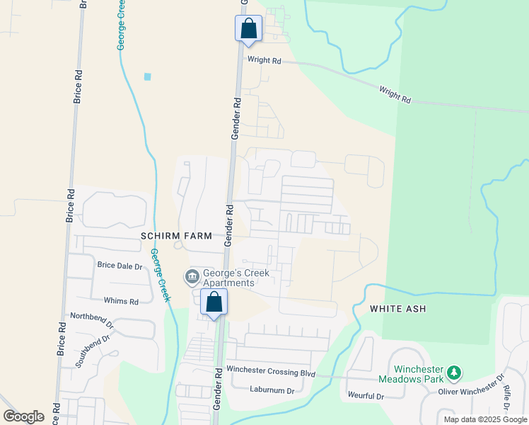 map of restaurants, bars, coffee shops, grocery stores, and more near 6403 Nottinghill Trail Drive in Canal Winchester