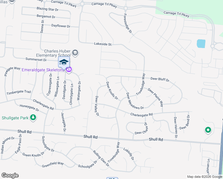 map of restaurants, bars, coffee shops, grocery stores, and more near 8906 Deer Valley Drive in Huber Heights