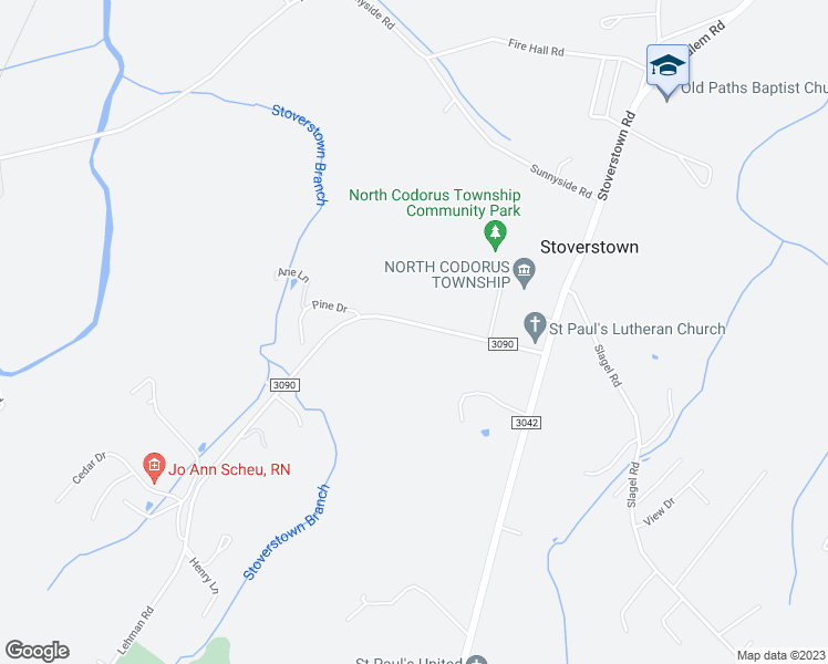 map of restaurants, bars, coffee shops, grocery stores, and more near 4840 Lehman Road in Spring Grove