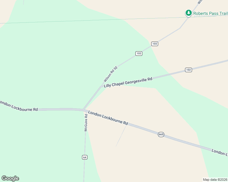 map of restaurants, bars, coffee shops, grocery stores, and more near 6475 Lilly Chapel Geo Road in London