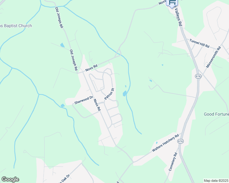 map of restaurants, bars, coffee shops, grocery stores, and more near 1989 Patriot Street in York