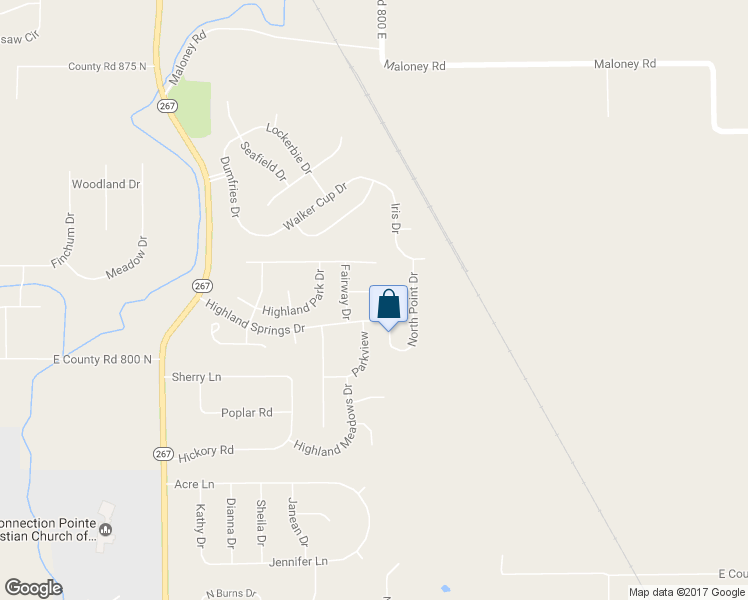 map of restaurants, bars, coffee shops, grocery stores, and more near 7981 Thistle Finch in Brownsburg