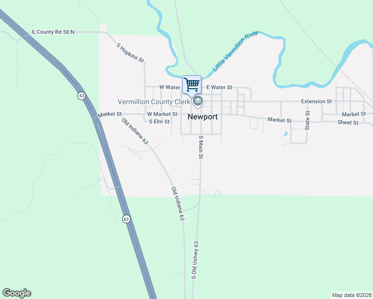 map of restaurants, bars, coffee shops, grocery stores, and more near 385 South Main Street in Clinton