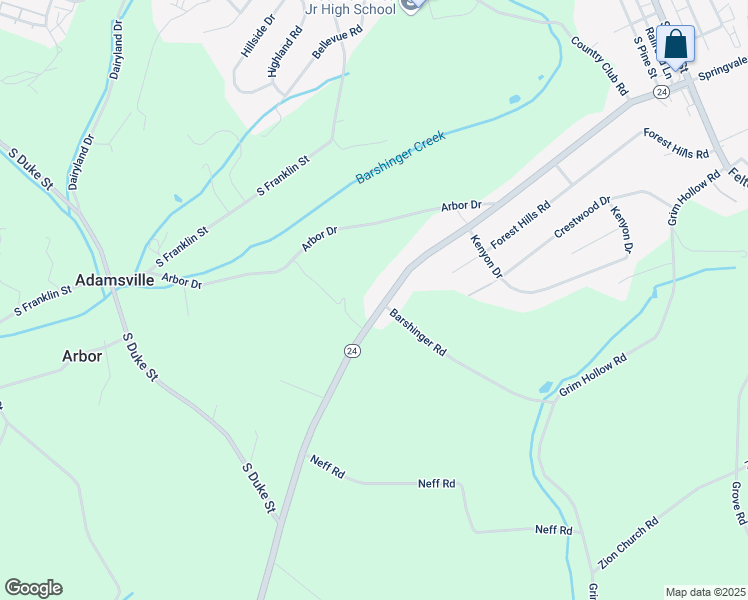 map of restaurants, bars, coffee shops, grocery stores, and more near 335 Winterstown Road in Red Lion