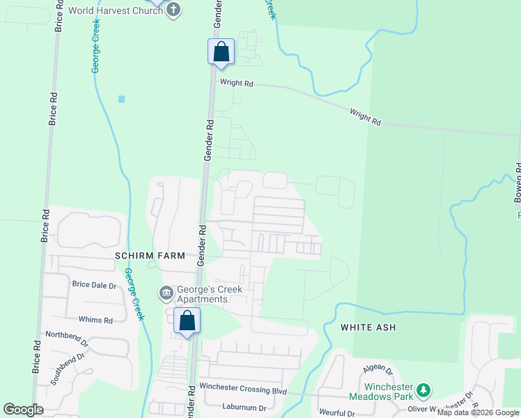 map of restaurants, bars, coffee shops, grocery stores, and more near 6475 Crab Apple Drive in Canal Winchester