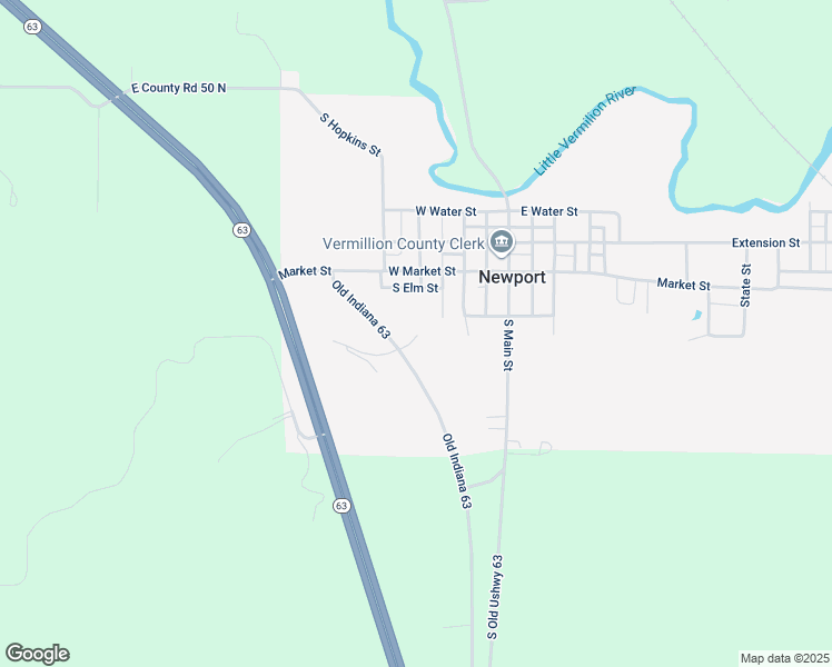 map of restaurants, bars, coffee shops, grocery stores, and more near 18 Old State Road 63 in Hillsdale