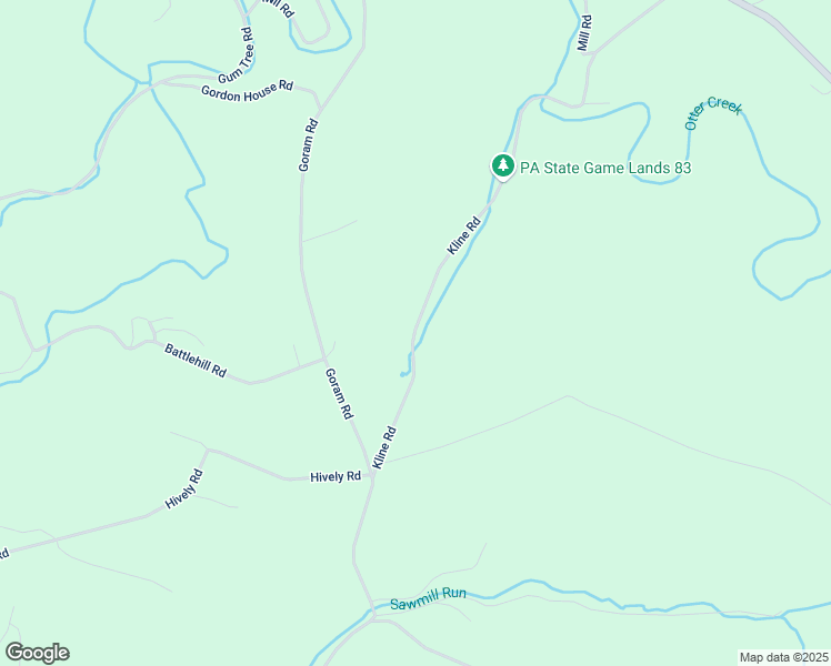 map of restaurants, bars, coffee shops, grocery stores, and more near Kline Road in York County