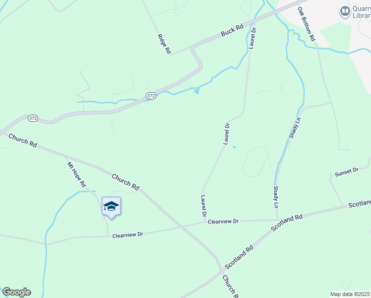 map of restaurants, bars, coffee shops, grocery stores, and more near 156 Laurel Dr in Quarryville