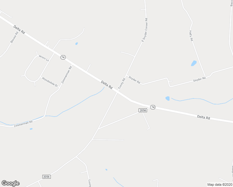 map of restaurants, bars, coffee shops, grocery stores, and more near 0 Trinity Road in Red Lion