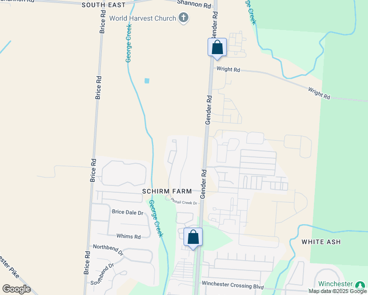 map of restaurants, bars, coffee shops, grocery stores, and more near 4831 Ballentine Drive in Canal Winchester