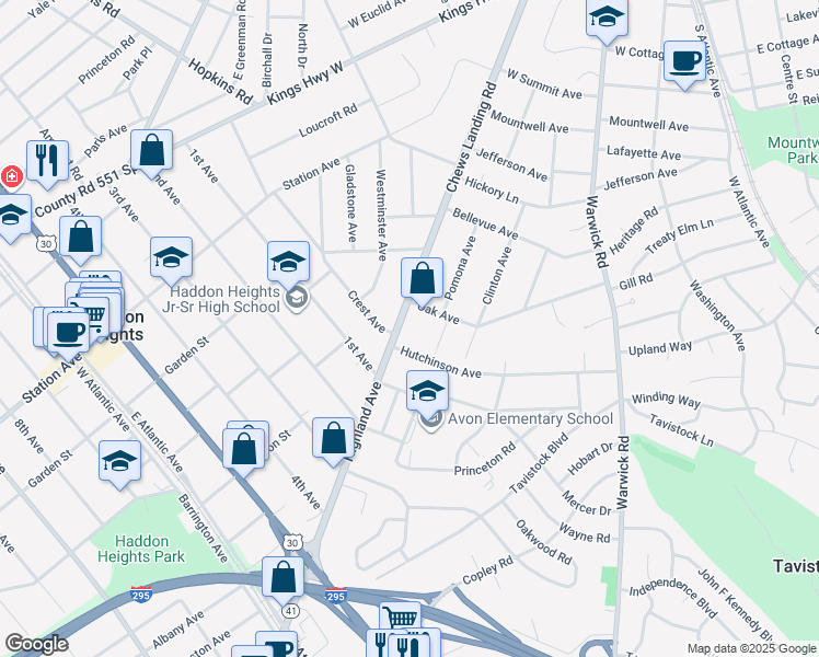 603 Chews Landing Road, Haddonfield NJ Walk Score