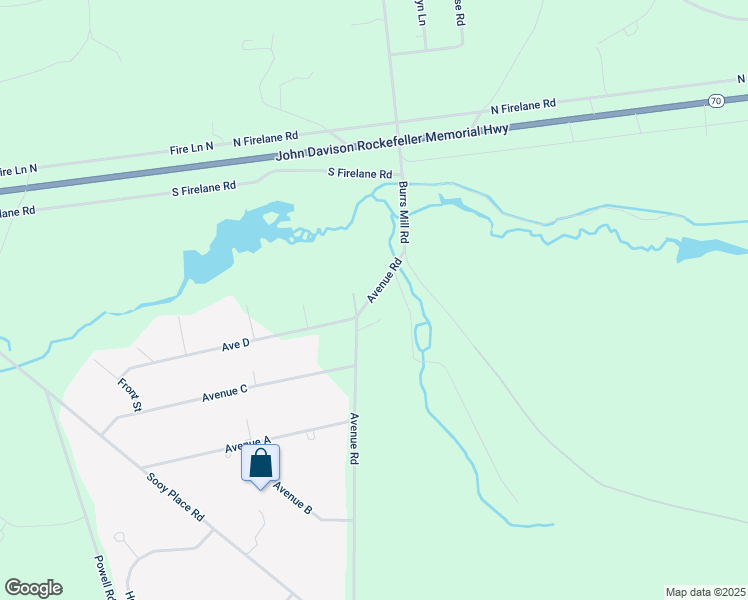 map of restaurants, bars, coffee shops, grocery stores, and more near 216 Avenue Road in Southampton Township