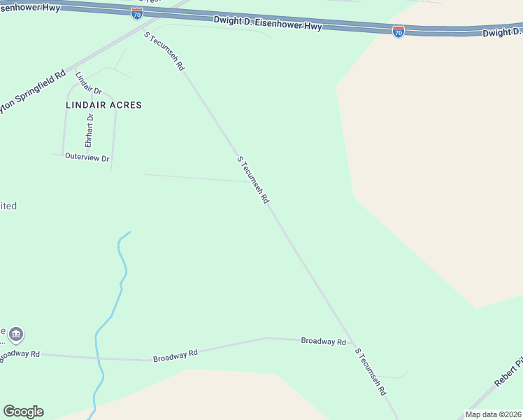 map of restaurants, bars, coffee shops, grocery stores, and more near 2953 South Tecumseh Road in Springfield