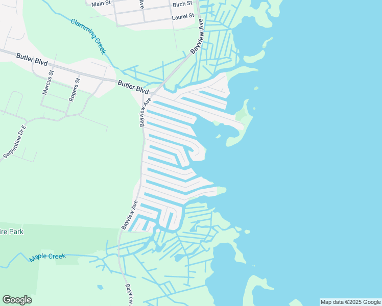 map of restaurants, bars, coffee shops, grocery stores, and more near 270 Evergreen Drive in Ocean County