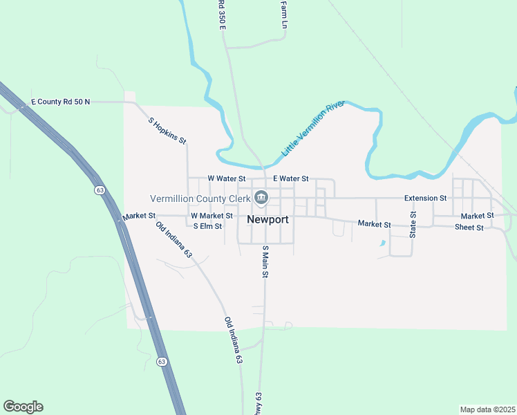 map of restaurants, bars, coffee shops, grocery stores, and more near 255 South Main Street in Newport