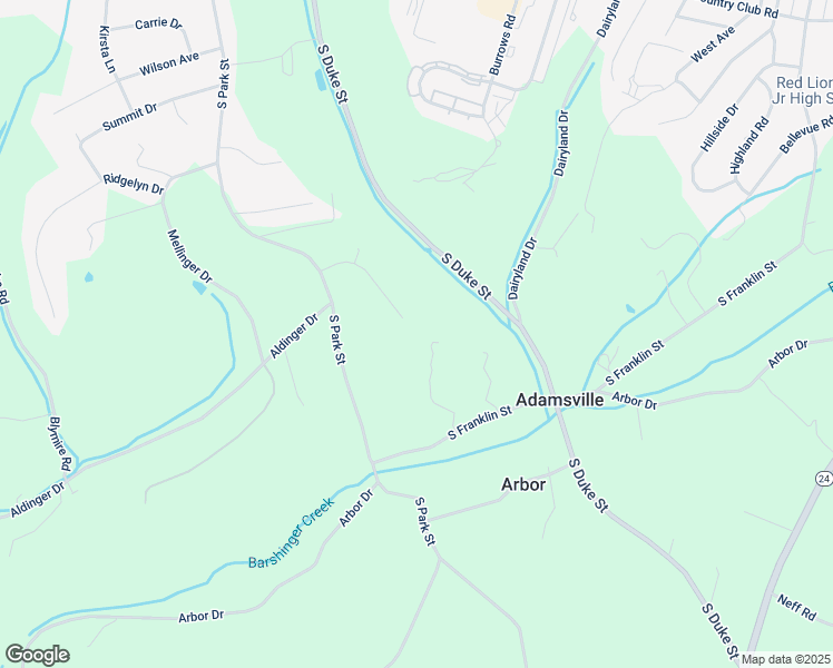 map of restaurants, bars, coffee shops, grocery stores, and more near 775 Windrush Drive in Dallastown
