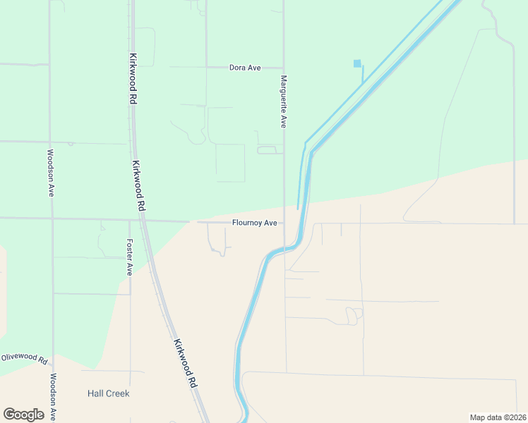 map of restaurants, bars, coffee shops, grocery stores, and more near 23210 Flournoy Avenue in Corning