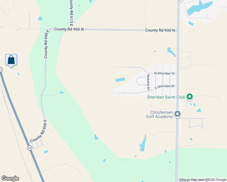 map of restaurants, bars, coffee shops, grocery stores, and more near 1809 South Sheridan Drive in Quincy