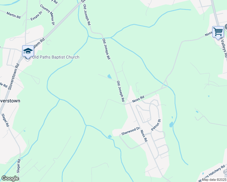 map of restaurants, bars, coffee shops, grocery stores, and more near 2007 Paperback Way in York