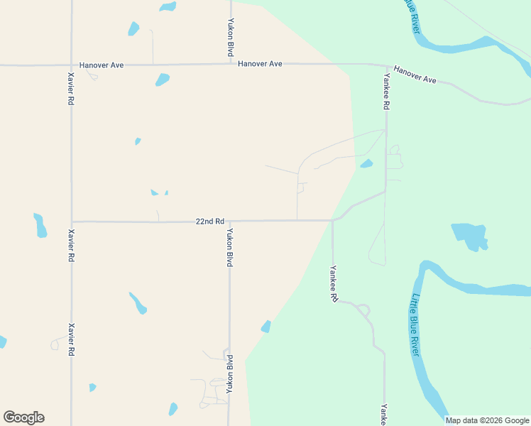 map of restaurants, bars, coffee shops, grocery stores, and more near 22nd Road in Hanover
