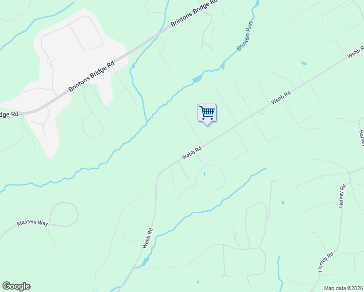 map of restaurants, bars, coffee shops, grocery stores, and more near 531 Webb Road in Chadds Ford