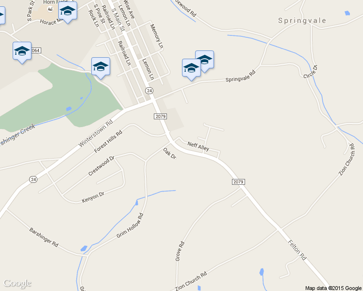 map of restaurants, bars, coffee shops, grocery stores, and more near 913 Felton Road in Red Lion