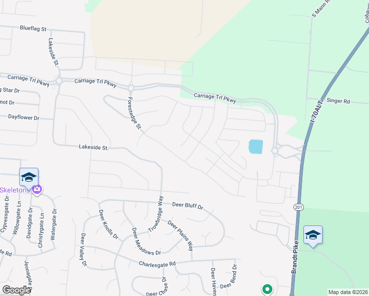 map of restaurants, bars, coffee shops, grocery stores, and more near 6315 Willow Oak Drive in Tipp City