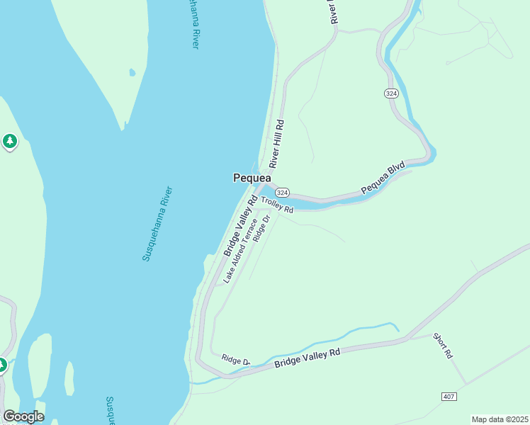 map of restaurants, bars, coffee shops, grocery stores, and more near 3 Lake Aldred Terrace in Pequea