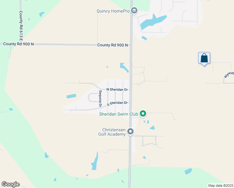map of restaurants, bars, coffee shops, grocery stores, and more near 3709 Greenfield Road in Quincy