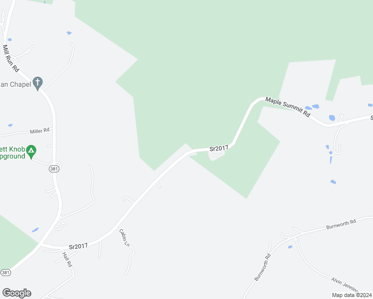 map of restaurants, bars, coffee shops, grocery stores, and more near Maple Summit Road in Fayette County