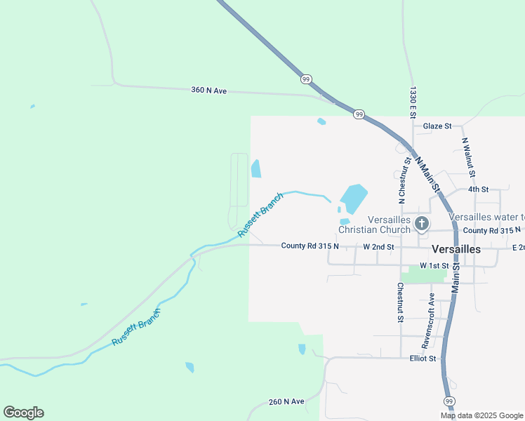 map of restaurants, bars, coffee shops, grocery stores, and more near in Versailles