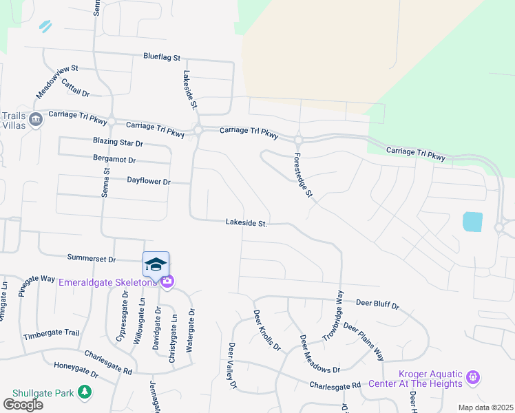 map of restaurants, bars, coffee shops, grocery stores, and more near 2118 Silver Linden Drive in Tipp City