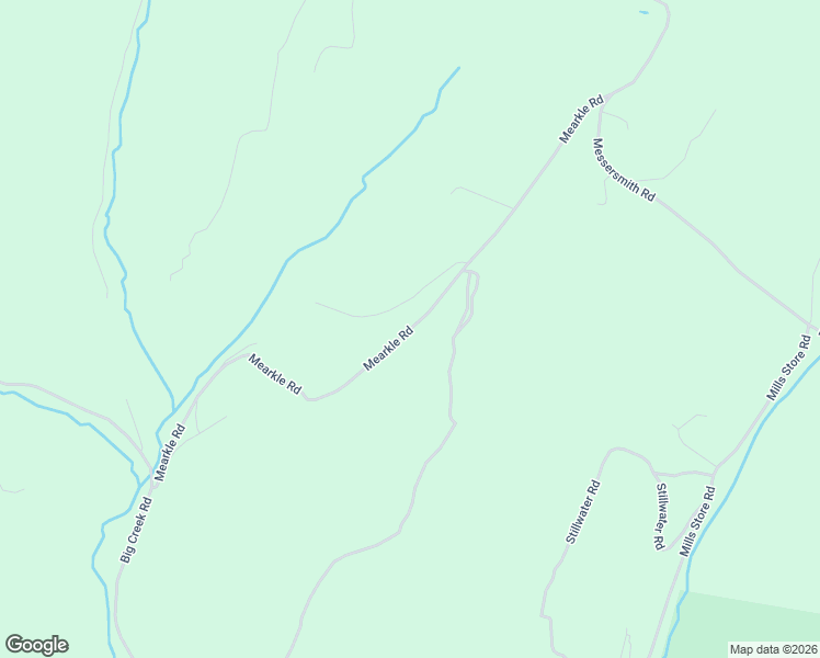 map of restaurants, bars, coffee shops, grocery stores, and more near Mearkle Road in Clearville