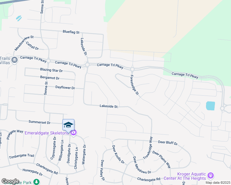 map of restaurants, bars, coffee shops, grocery stores, and more near 2118 Silver Linden Drive in Tipp City