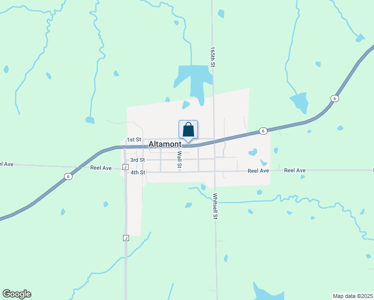 map of restaurants, bars, coffee shops, grocery stores, and more near 506 East 2nd Street in Altamont