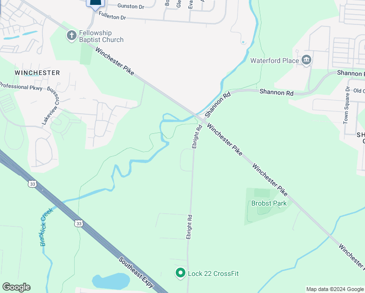 map of restaurants, bars, coffee shops, grocery stores, and more near 4269 Cobbleton Grove Circle in Canal Winchester