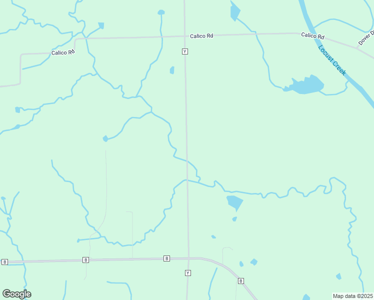 map of restaurants, bars, coffee shops, grocery stores, and more near County Road Y in Linn County