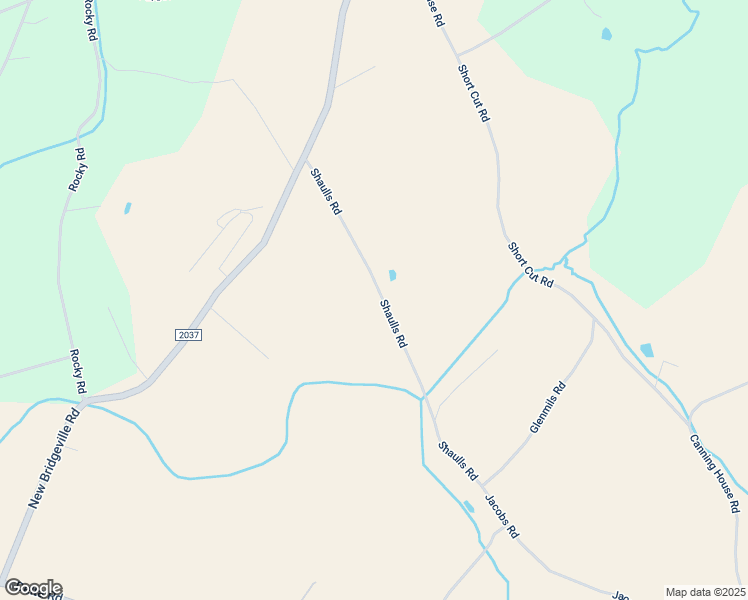 map of restaurants, bars, coffee shops, grocery stores, and more near 11360 Shaulls Road in Felton