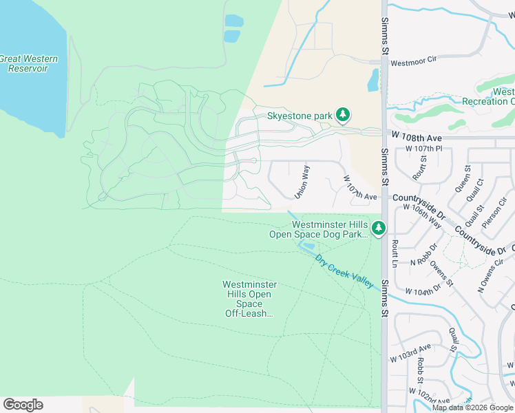 map of restaurants, bars, coffee shops, grocery stores, and more near 12370 West Big Horn Court in Broomfield