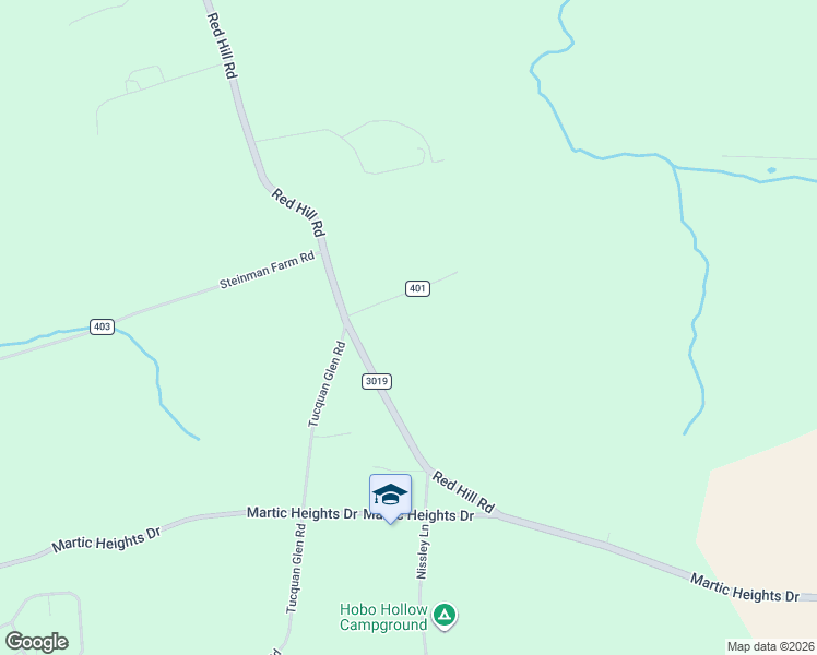 map of restaurants, bars, coffee shops, grocery stores, and more near 411 Red Hill Road in Holtwood
