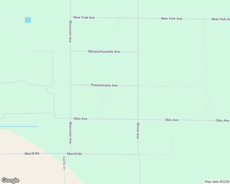 map of restaurants, bars, coffee shops, grocery stores, and more near 25175 Pennsylvania Avenue in Corning