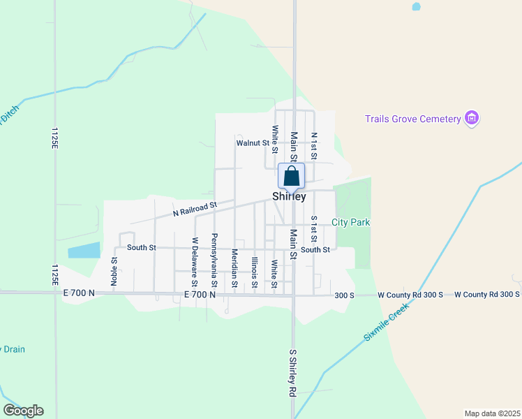 map of restaurants, bars, coffee shops, grocery stores, and more near 321 White Street in Shirley