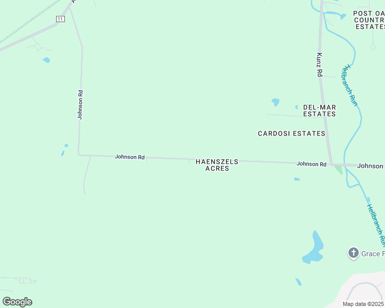 map of restaurants, bars, coffee shops, grocery stores, and more near 6800 Johnson Road in Galloway