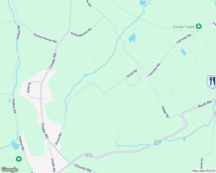 map of restaurants, bars, coffee shops, grocery stores, and more near 72 Good Road in New Providence