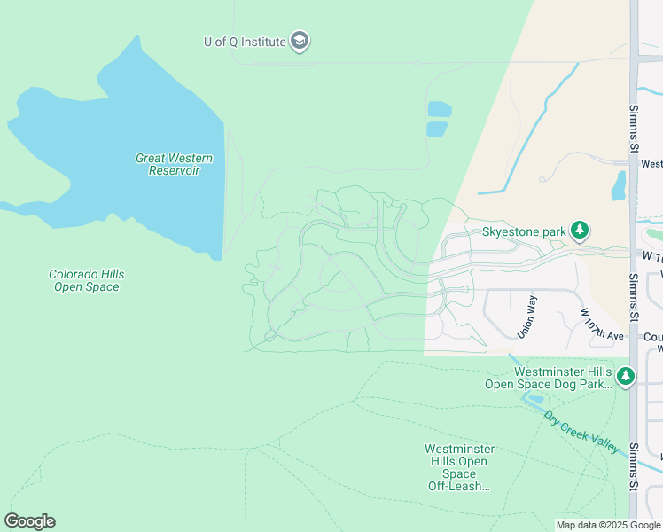 map of restaurants, bars, coffee shops, grocery stores, and more near 12936 Big Horn Drive in Arvada