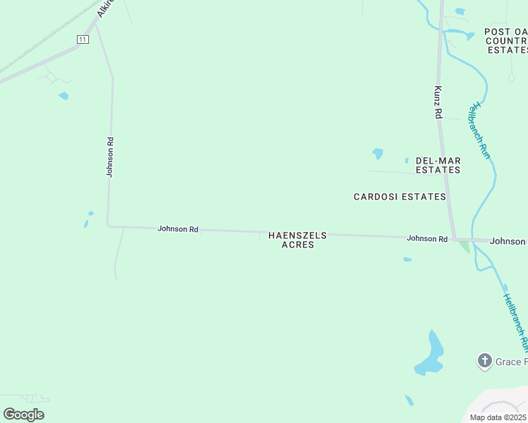 map of restaurants, bars, coffee shops, grocery stores, and more near 6800 Johnson Road in Galloway