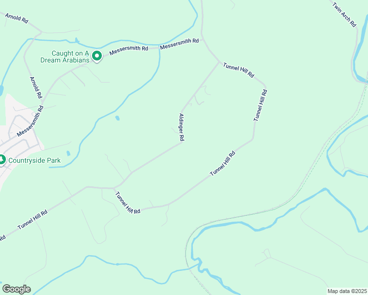 map of restaurants, bars, coffee shops, grocery stores, and more near 3606 Aldinger Road in Seven Valleys