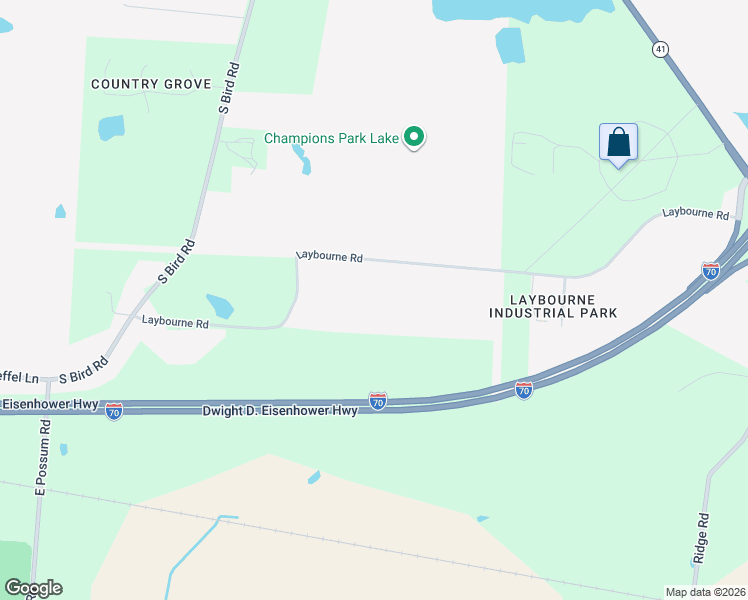 map of restaurants, bars, coffee shops, grocery stores, and more near 3901 Laybourne Road in Springfield