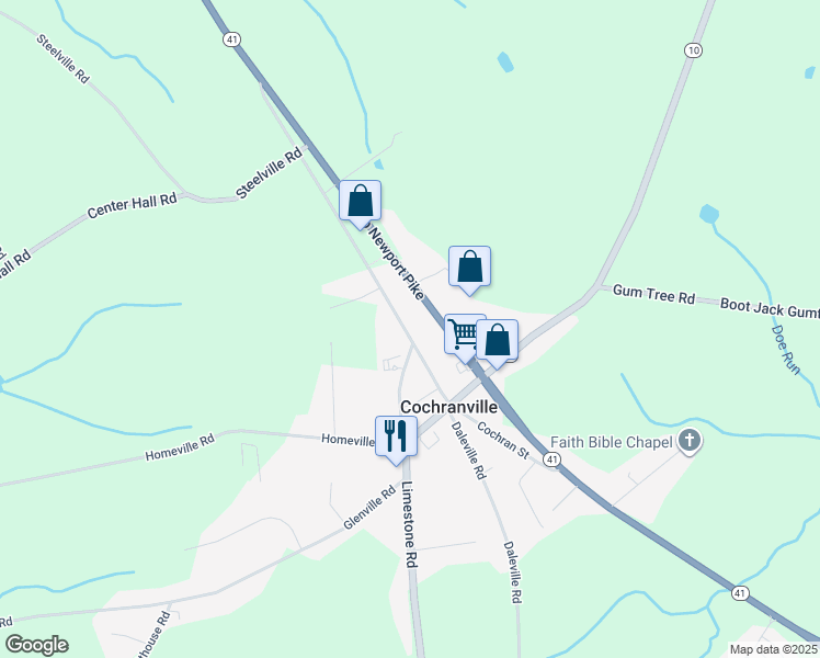 181 Cochran Street, Cochranville PA Walk Score