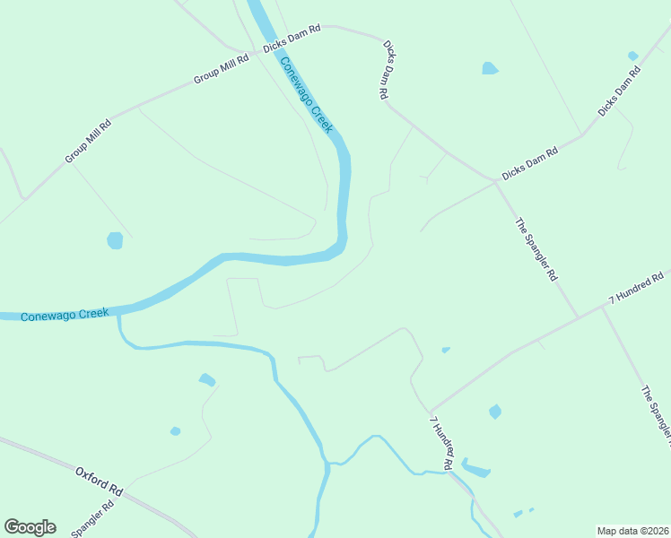 map of restaurants, bars, coffee shops, grocery stores, and more near 231 Boy Scout Road in New Oxford